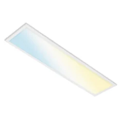 LED-loftslampe Piatto S dæmpbar CCT hvid 100x25cm