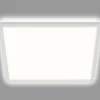 LED-loftslampe Slank, kantet 29,3 x 29,3 cm