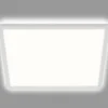 LED-loftslampe Slank, kantet 42 x 42 cm