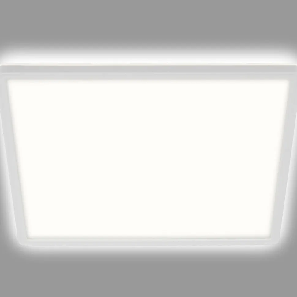 LED-loftslampe Slank, kantet 42 x 42 cm