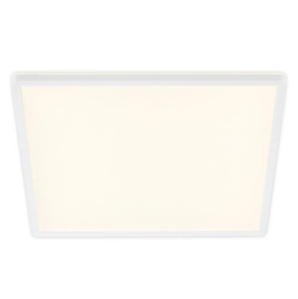 LED-loftslampe Slank, kantet 42 x 42 cm