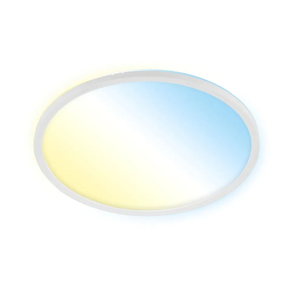 LED-loftslampe Slim S dæmpbar CCT hvid Ø 45 cm