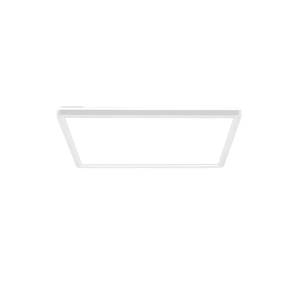 LED-loftslampe Tava A, CCT, 29 x 29 cm, hvid, fjernbetjening