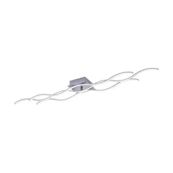 LED-loftslampe Wave 3.000K 139,5x16cm stål
