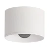LED-loftspot til udendørs brug S132, Ø 8 cm, sandhvid