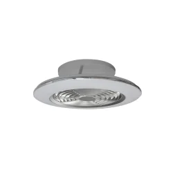 LED-loftventilator Alisio mini, sølv
