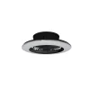 LED-loftventilator Alisio mini, sort