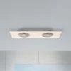LED-loftventilator Flat-Air, CCT, hvid, 120x40cm