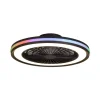 LED-loftventilator Gamer Big sort DC lydsvag 56 cm CCT RGB