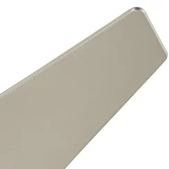 LED-loftventilator Jade, sølv, støjsvag, Ø 152 cm, 60 W
