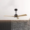 LED-loftventilator Thai træ DC-motor lydløs Ø 122 cm CCT