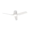 LED-loftventilator Ushuaia hvid DC lydsvag Ø 134 cm CCT