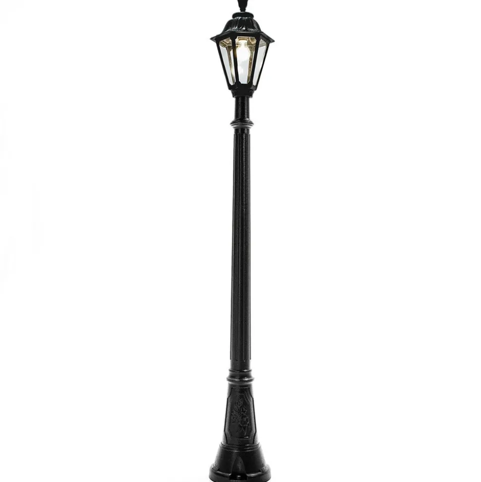 LED-lygtepæl Artu Rut, saltvandsresistent, IP55
