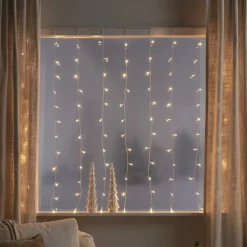 LED-lysforhæng, 120 lyskilder, varmhvid
