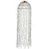 LED-lysgardin vandmand 2.600K 900 LED'er 145x45cm