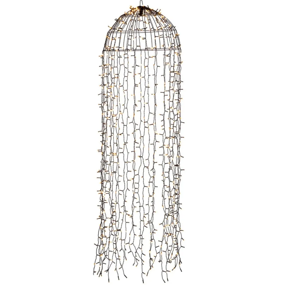 LED-lysgardin vandmand 2.600K 900 LED'er 145x45cm