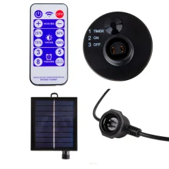 LED-lyskæde CADENA, RGB, sort, 10 lyskilder, 10 m