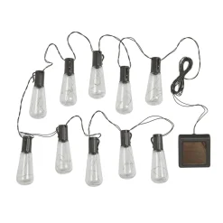 LED-lyskæde Eureka Vintage, 10 lyskilder, IP44