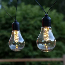 LED-lyskæde Glow, Batteri, klar