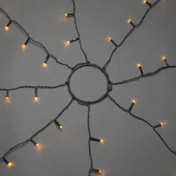 LED-lyskæde Lyskappel med 8 strenge