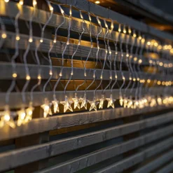 LED-lysnet StarNet klar plast længde 480 cm 160 LED'er