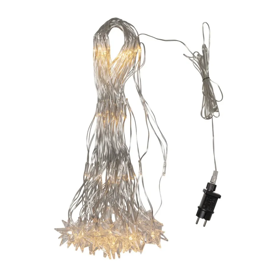 LED-lysnet StarNet klar plast længde 480 cm 160 LED'er