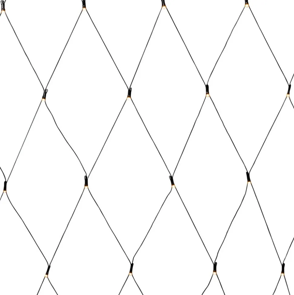 LED-lysnet til udendørs brug, 64 rækker 200x200 cm