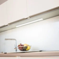 LED-møbellampe Conero DIM Euro-stik 90 cm grå
