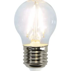 LED-miniglobe-pære E27 G45 2 W 2.700 K filament