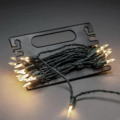 LED-minilyskæde med opvikler, 80 lyskilder
