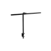 LED-monitorlampe MAULgate, sensor, dæmpbar, sort, klemme