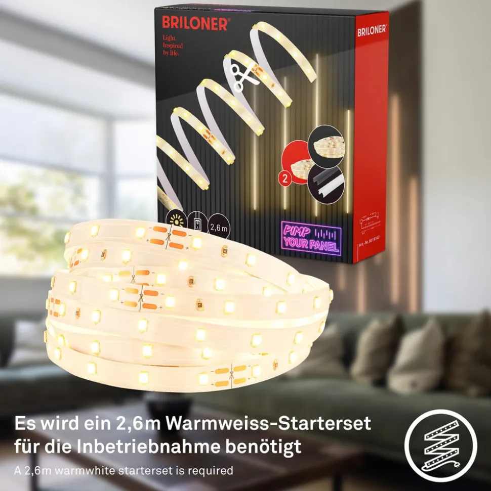 LED-panel Pimp your panel, forlængersæt, længde 2,6 m