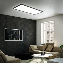 LED-panel til overflademontering Slim 58x20cm on/off 4.000K sort