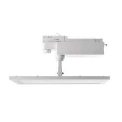 LED-panel TRACK LIGHT, hvid, 3-faset, 4.000 K, tænd/sluk