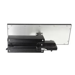 LED-panel TRACK LIGHT, sort, 3-faset, 4.000 K, tænd/sluk