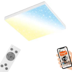 LED-panel uden ramme SL WiFi Bluetooth 45x45cm