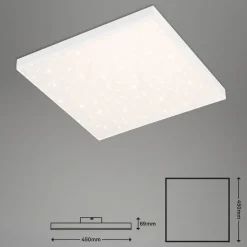 LED-panel uden ramme SL WiFi Bluetooth 45x45cm