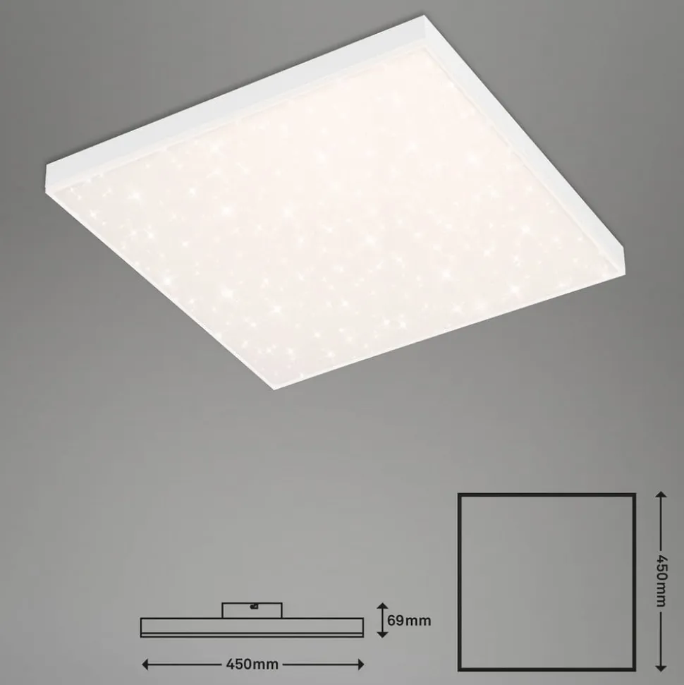 LED-panel uden ramme SL WiFi Bluetooth 45x45cm