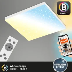 LED-panel uden ramme SL WiFi Bluetooth 45x45cm