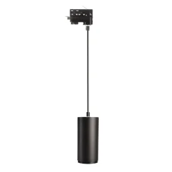 LED-pendellampe Lucea 3-faset 15W sort