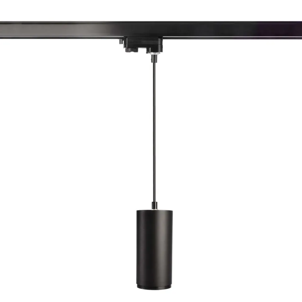 LED-pendellampe Lucea 3-faset 15W sort