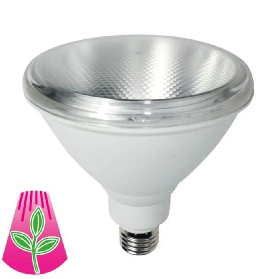 LED-plantepære E27, PAR38, 10W, fuldt spektrum