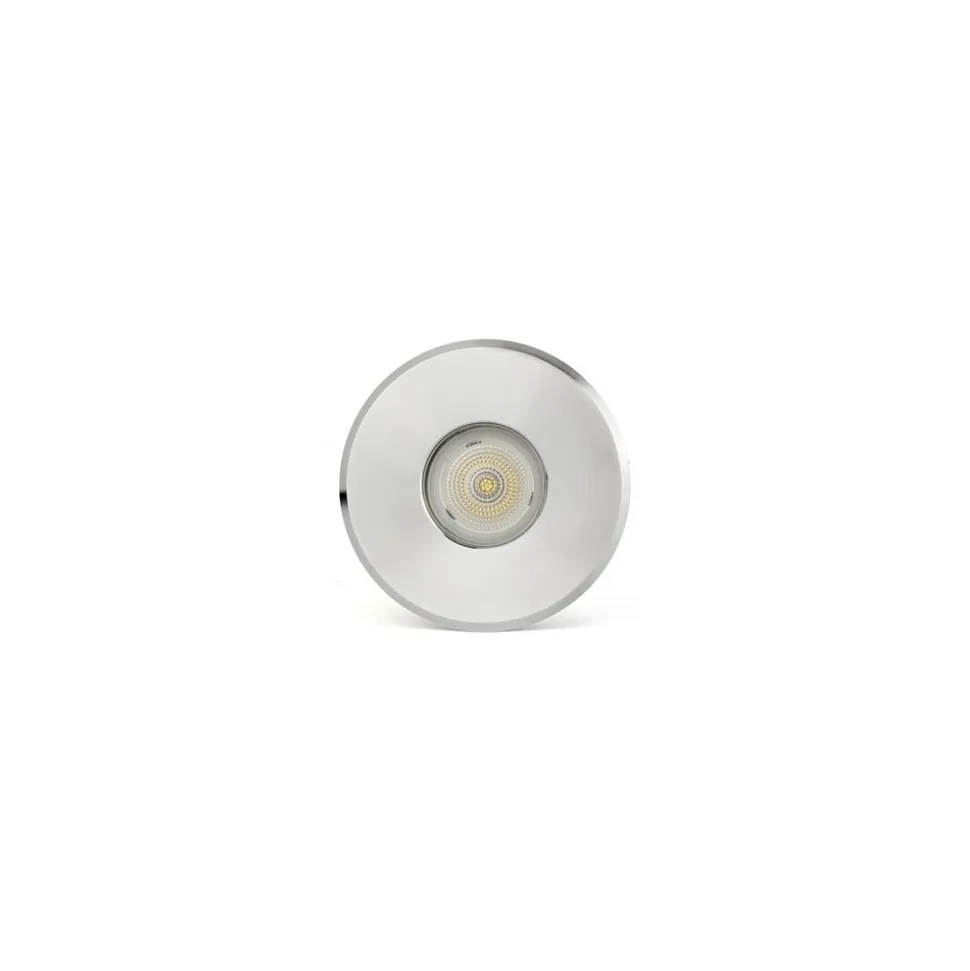 LED-poolbelysning Nok, nikkel, stål, Ø 6,8 cm, IP68