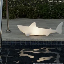 LED-pære BOBB the shark lamp, flydende, RGBW