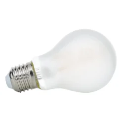 LED-pære E27 8 W 2.700 K 806 lm mat, kan dæmpes