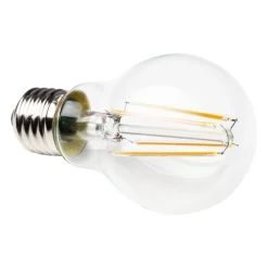 LED-pære E27 4 W 2.700 K filament, 3 stk, 470 lm