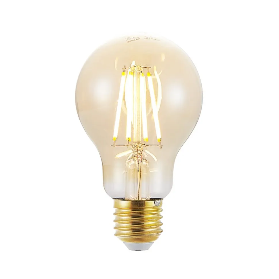 LED-pære E27 6,5 W 825 rav 3-trins-dæmper, 2 stk