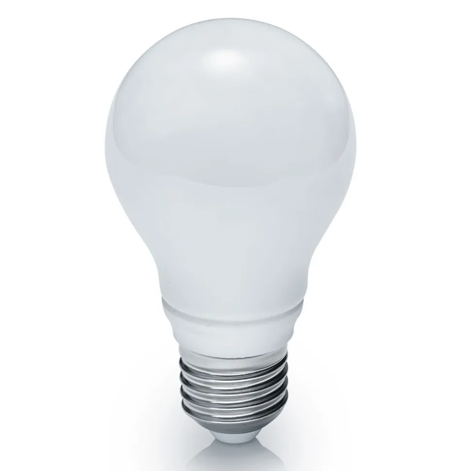 LED-pære E27, 8,5 W, dæmpbar, lysfarve varmhvid 3.000 K