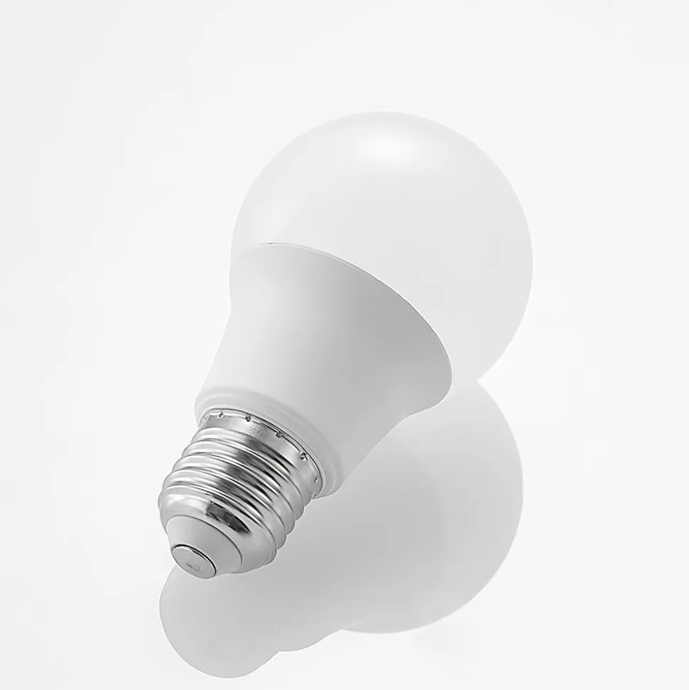 LED-pære E27 A60 8 W 3.000 K opal, sæt med 6 stk