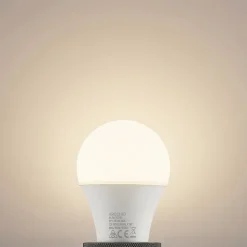 LED-pære E27 A60 9,5 W 3.000 K opal, sæt med 3 stk